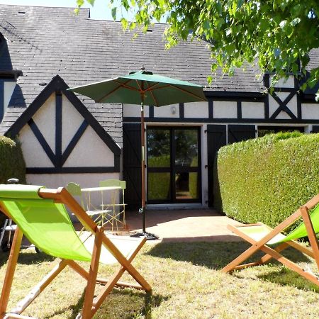 Charmant Cottage Normand Avec Jardin, Proche Hippodrome, Piscine Chauffee Et Tennis, Parking Prive - Fr-1-487-288 Cabourg Exterior foto